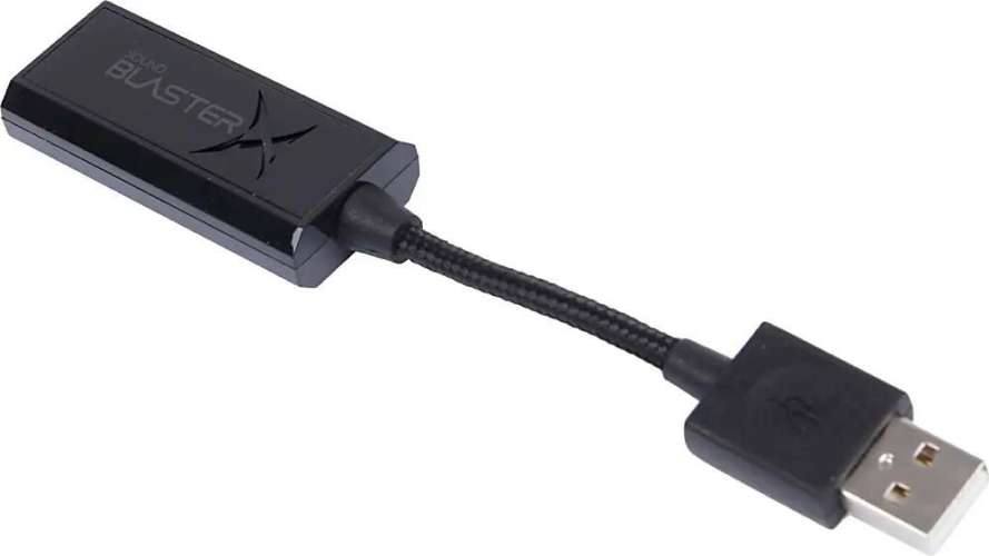 Звуковая карта USB Creative Sound BlasterX G1,  7.1, Ret [70sb171000000]